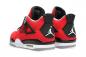 Preview: Jordan 4 Retro Toro Rosso Sneakers Fire Red/White/Black/Cement Grey