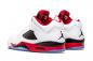 Preview: Jordan 5 Retro Low Sneakers White/Fire Red/Black