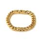Preview: King Ice 14K Gold Plated 12mm Miami Cuban Bracelet Golden