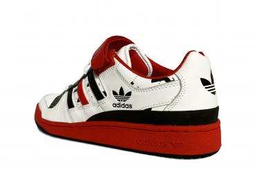 adidas originals Forum LO RS Sneakers Running White/Black/Light Scarlet