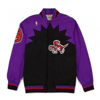 Mitchell & Ness NBA 1995-96 Authentic Toronto Raptors Warm Up Jacket Purple