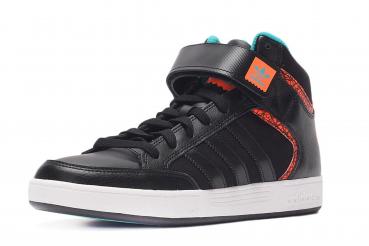 adidas originals Varial Mid High Top Sneakers Core Black/Footwear White/Solar Orange