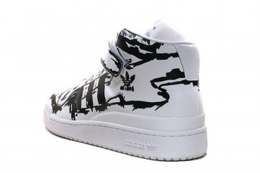 adidas originals Forum Mid Hand Drawn Campus Sneakers White/Black