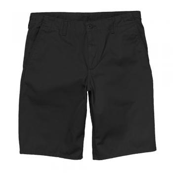Carhartt WIP Questa Club Shorts Black Rinsed
