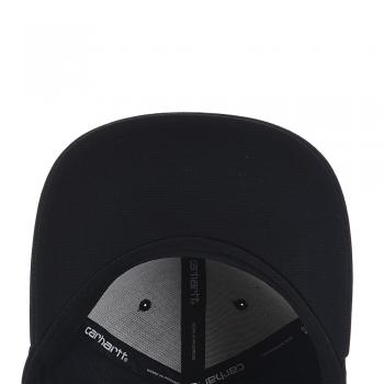 Carhartt WIP Logo Starter Snapback Cap Black/Black