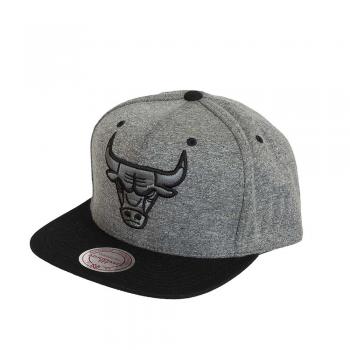 Mitchell & Ness NBA Broad II Chicago Bulls Snapback Cap Grey/Black - Kopie