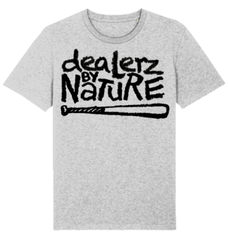 dealerz by Nature Print T-Shirt Grey Melange