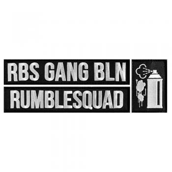 dealerz #rumblesquad Patch Pack Black