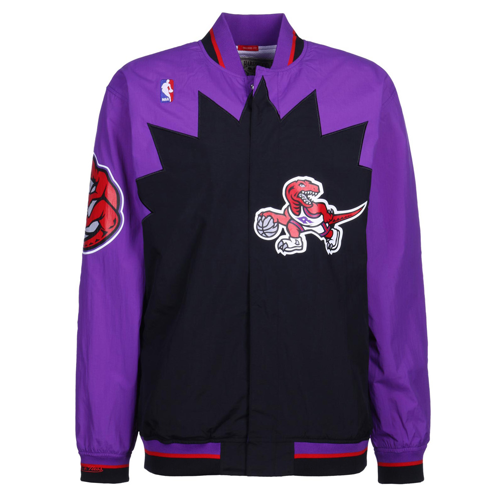 Purple NBA Toronto Raptors Warm Up Jacket - Maker of Jacket