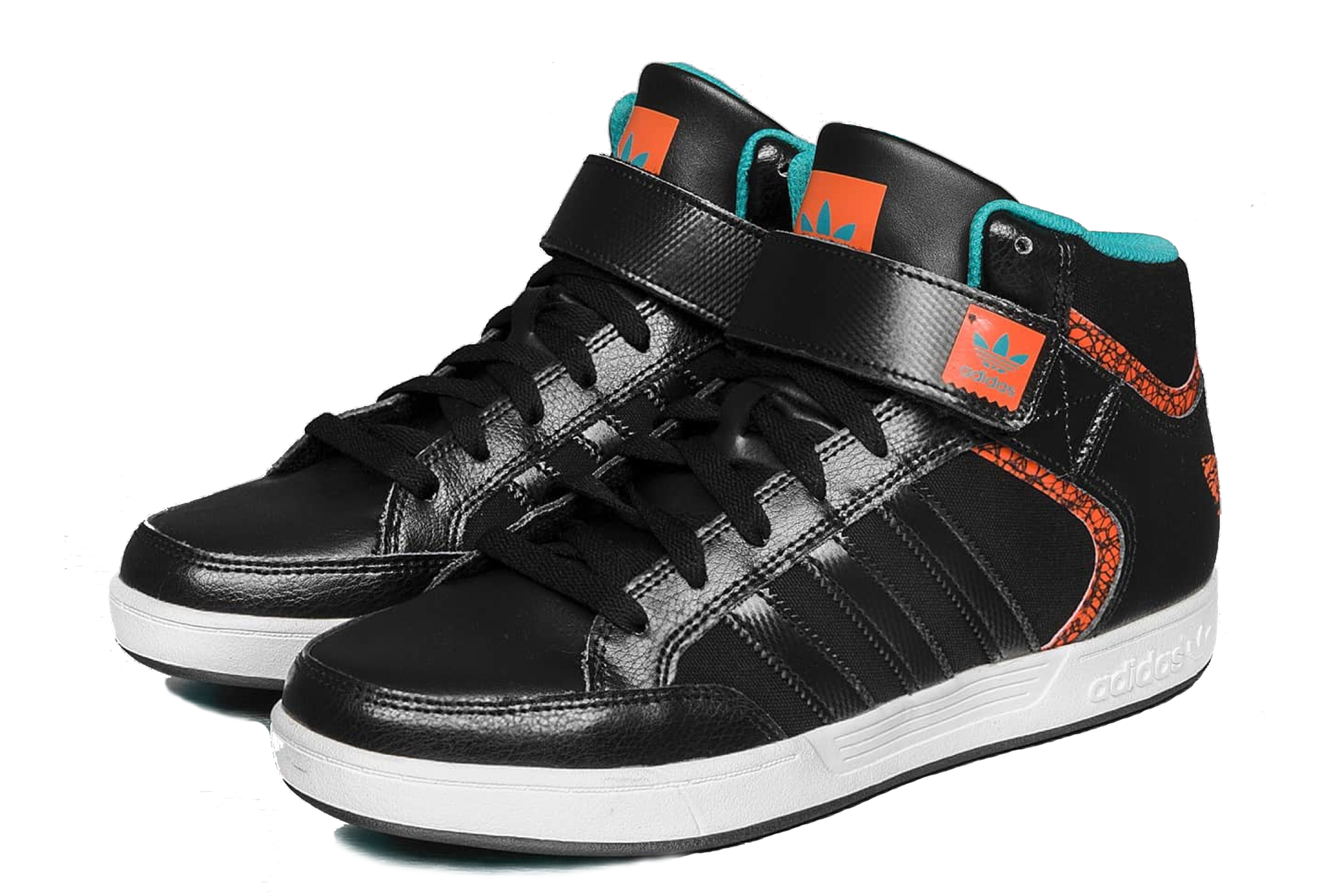 adidas originals Varial Mid High Sneakers Core Black/Footwear White/Solar Orange