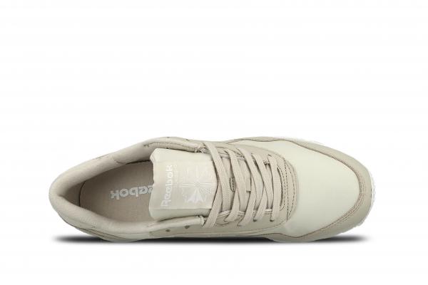Reebok Classic Nylon PJ Sneakers Stucco/White