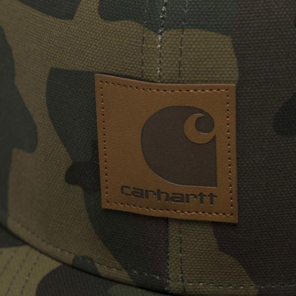 Carhartt WIP Logo Starter Snapback Cap Camo Laurel