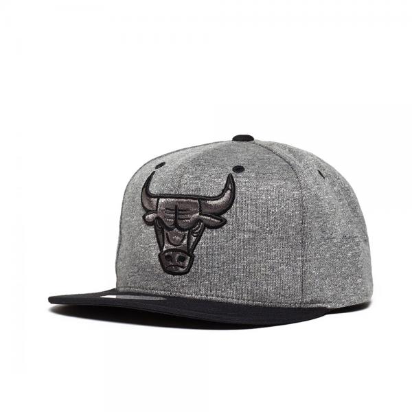 Mitchell & Ness NBA Broad II Chicago Bulls Snapback Cap Grey/Black - Kopie