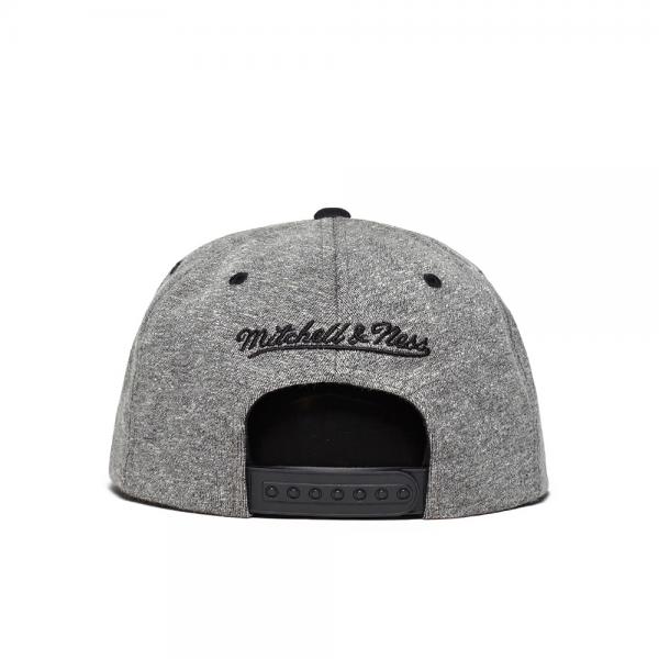 Mitchell & Ness NBA Broad II Chicago Bulls Snapback Cap Grey/Black - Kopie